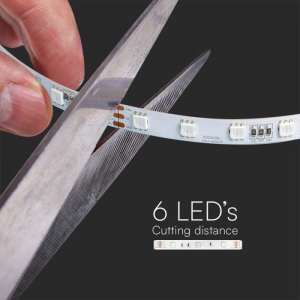 LED лента MAGIC 13W/M RGB IP20 24V VT-5050 V-TAC комплект | Rotozoom
