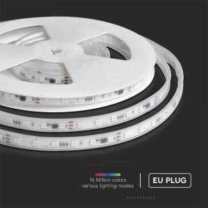 LED лента MAGIC 13W/M RGB IP65 24V VT-5050 V-TAC комплект | Rotozoom