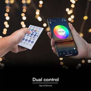 LED лента MAGIC 13W/M RGB IP65 24V VT-5050 V-TAC комплект | Rotozoom