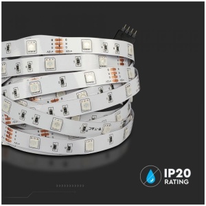 LED лента комплект 4.8/M RGB IP20 VT-5050-300 V-TAC 2 ролки по 5 метра | Rotozoom