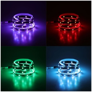 LED лента комплект 4.8/M RGB IP20 VT-5050-300 V-TAC 2 ролки по 5 метра | Rotozoom