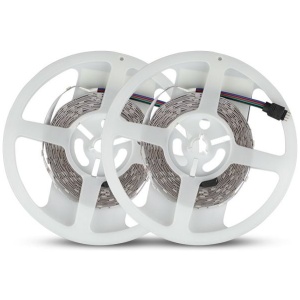 LED лента комплект 4.8/M RGB IP20 VT-5050-300 V-TAC 2 ролки по 5 метра | Rotozoom