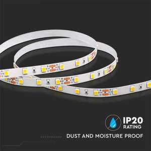 LED лента 8W/M 6400K IP20 12V VT-4040-60 V-TAC ролка 5 метра | Rotozoom