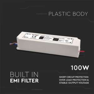 LED захранване V-TAC 24V 100W IP65 VT-22101 | Rotozoom