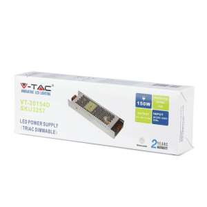 Захранване за LED лента V-TAC димиращо 12V 150W IP20 VT-20154D | AVStore