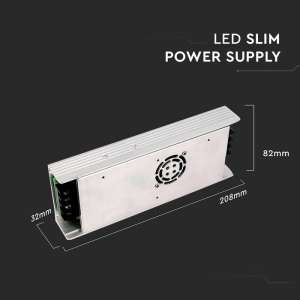 LED захранване V-TAC Slim 12V 350W IP20 VT-20352 | AVStore