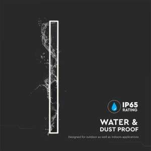 LED стенна лампа 17W 4000K VT-11117 V-TAC черна | AVStore