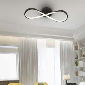 LED плафон 24W 3000K VT-7789 V-TAC черен | Rotozoom