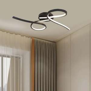 LED плафон 24W 3000K VT-7791 V-TAC черен | AVStore