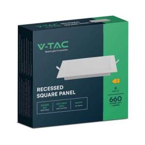LED панел 6W 6500K V-TAC VT-61006 12×15см | AVStore