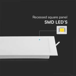 LED панел 18W 4000K V-TAC VT-61018 22×22см | AVStore