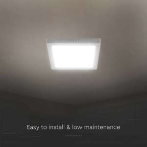 LED панел 12W 6500K V-TAC VT-60012 17×17см | AVStore