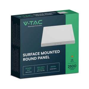 LED панел 24W 6500K V-TAC VT-60024 30×30см | AVStore