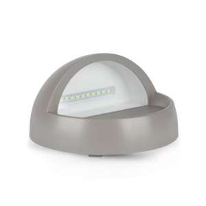 LED лампа за стъпала 3W 3000K VT-1182 V-TAC сива | AVStore