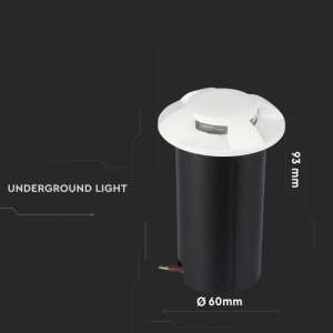 LED подземна лампа 1W 6500K VT-1171 V-TAC бяла | Rotozoom