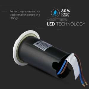 LED подземна лампа 1W 6500K VT-1171 V-TAC бяла | Rotozoom