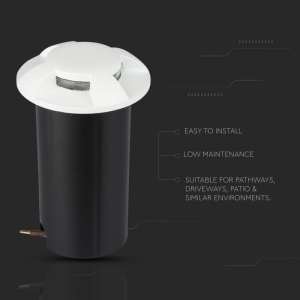 LED подземна лампа 1W 6500K VT-1171 V-TAC бяла | Rotozoom