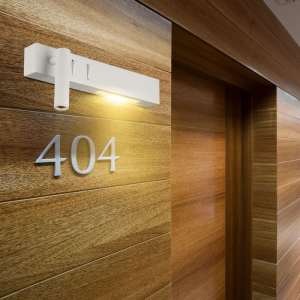 LED стенна лампа 3W+6W 3000K VT-2953 V-TAC бяла | AVStore