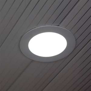 LED панел 6W 6400K V-TAC VT-607 12см | Rotozoom