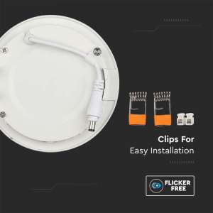 LED панел 18W 6400K V-TAC VT-1807 23см | AVStore