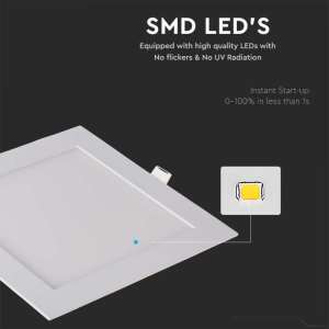 LED панел 18W 2700K V-TAC VT-1807 23×23см | AVStore