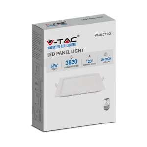 LED панел 30W 6400K V-TAC VT-3107 30×30см | Rotozoom