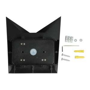 LED стенна лампа 5W 3000К VT-825 V-TAC черна | AVStore