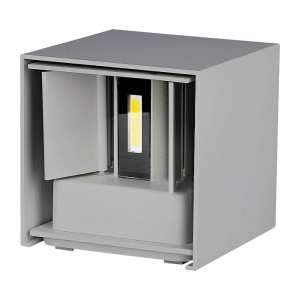 LED стенна лампа 11W 3000К VT-759-12 V-TAC сива | AVStore