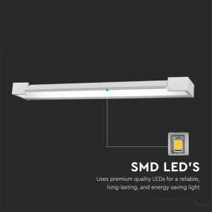 LED стенна лампа 18W 4000K VT-819 V-TAC бяла | AVStore