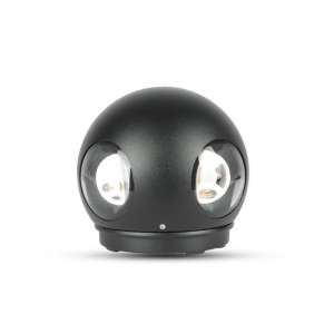 LED стенна лампа 4W 3000К VT-834 V-TAC черна | AVStore