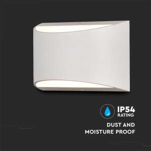 LED стенна лампа 10W 4000К VT-815 V-TAC бяла | AVStore