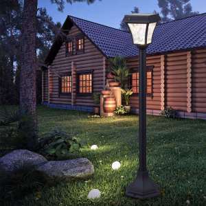 LED градинска соларна лампа 2W 3IN1 VT-984 V-TAC черна | Rotozoom