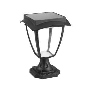 LED соларна лампа 2W 3000+6000K VT-983 V-TAC черна | AVStore