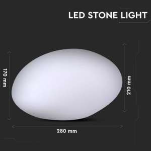 LED лампа/камък 1W RGB VT-7802 V-TAC 29x21x17см | Rotozoom