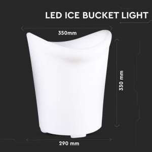 LED лампа/кофа за лед 1.5W RGB VT-7606 V-TAC (29x33x35см) | Rotozoom