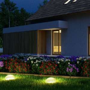 LED лампа/полусфера 6W RGB VT-7809 V-TAC 50×26см | Rotozoom