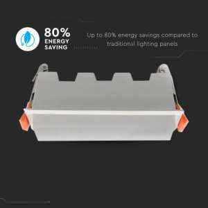 LED линеен панел 10W 6400K V-TAC VT-10002 16см | AVStore