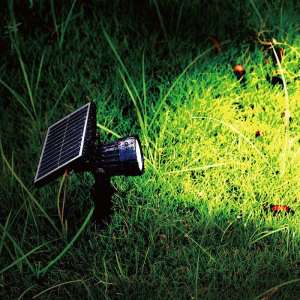 LED соларна лампа 2W 3000К VT-952 V-TAC черна | AVStore