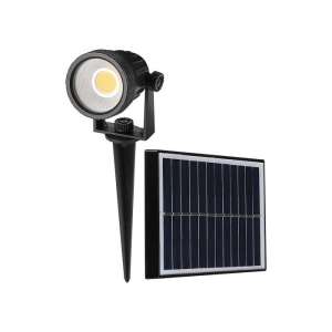 LED соларна лампа 2W 3000К VT-952 V-TAC черна | AVStore