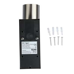 LED стенно осветително тяло със сензор за движение 2xGU10 VT-7622 V-TAC металическо | Rotozoom