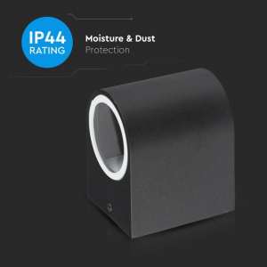LED стенно осветително тяло GU10 VT-7651 V-TAC черно | Rotozoom