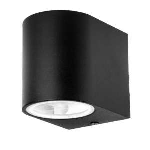 LED стенно осветително тяло GU10 VT-7651 V-TAC черно | AVStore