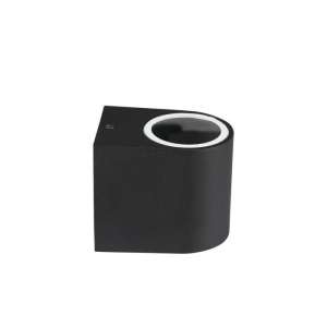 LED стенно осветително тяло GU10 VT-7651 V-TAC черно | Rotozoom