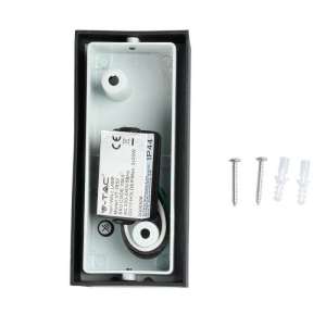 LED стенно осветително тяло 2xGU10 VT-7652 V-TAC черно | Rotozoom