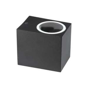 LED стенно осветително тяло GU10 VT-7651 V-TAC черно | AVStore