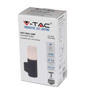 Стенно осветително тяло GU10 VT-7616 V-TAC черно | Rotozoom