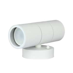 Стенно осветително тяло 2xGU10 VT-7622 V-TAC бяло | Rotozoom