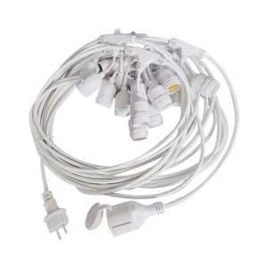 LED редица щепсели за лампи E27 VT-713 V-TAC бяла | AVStore