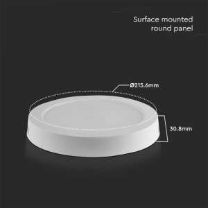 LED панел 18W 6500K V-TAC VT-60018 22см | AVStore
