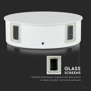 LED стенна лампа 4W 4000K VT-706 V-TAC бяла кръгла | Rotozoom